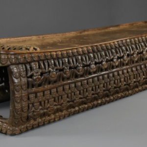 bamileke ceremonial bed (cameroon, late 19th century)