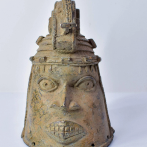 benin bronze portrait figure