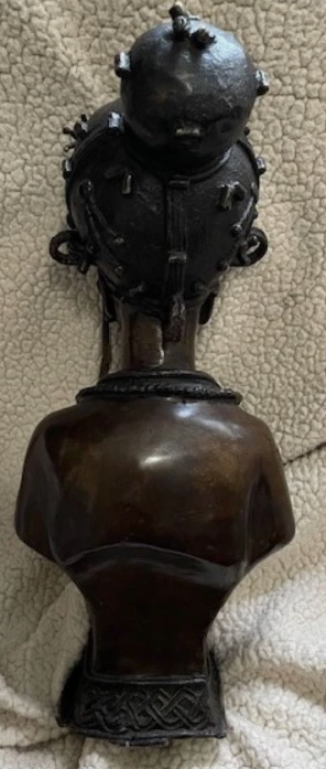 bronze bust of queen idia (benin, circa 1700 ad) bronze bust of queen idia (benin, circa 1700 ad)